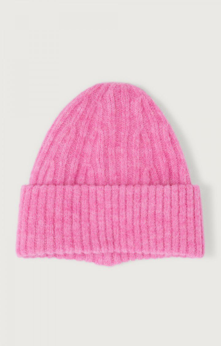 American Vintage – East Beanie in Bubble Pink Marled
