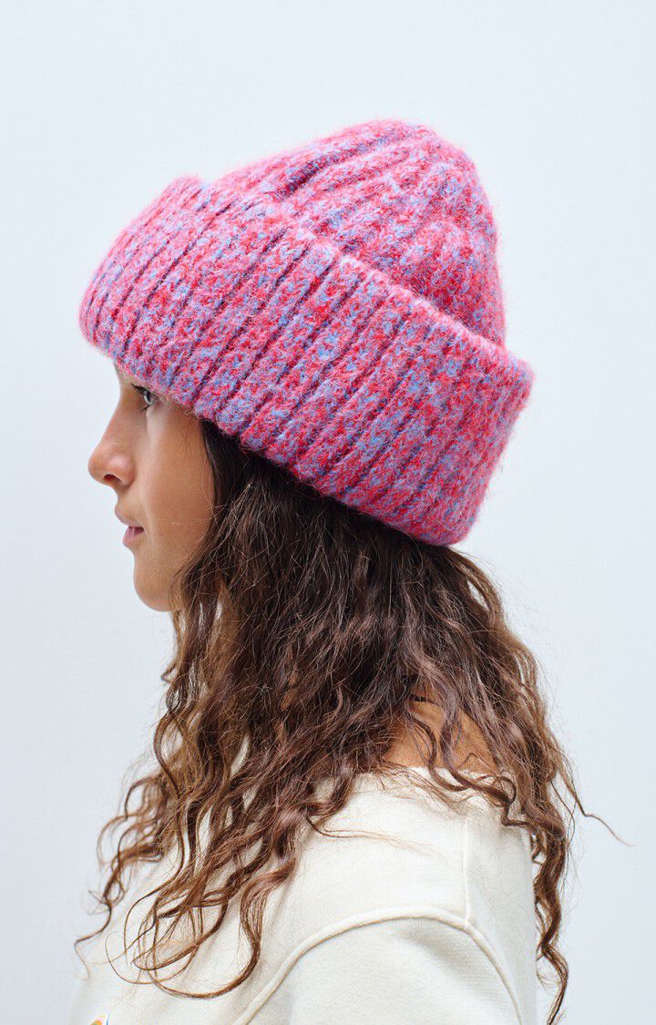 American Vintage – East Beanie in Heathered Chili Red