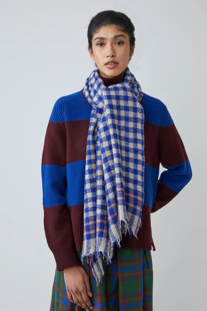 Moismont – Scarf No. 703 in Royal Blue