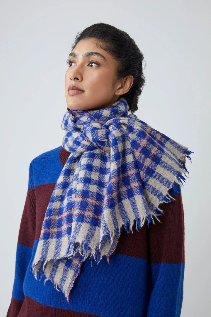 Moismont – Scarf No. 703 in Royal Blue