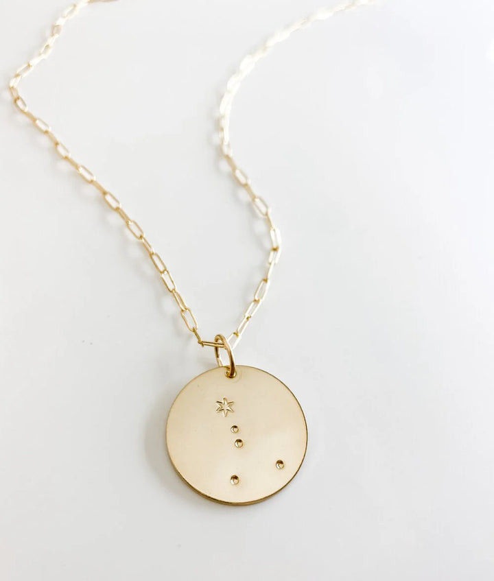 Society Nautique – Constellation Large Disc Necklace