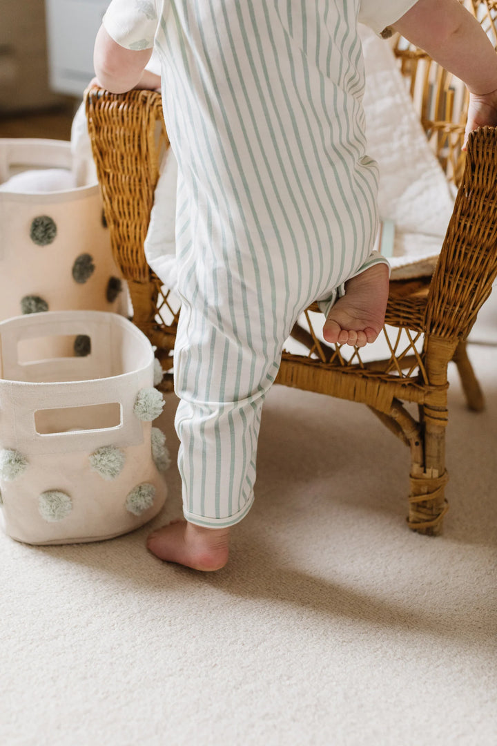 Pehr – Overall in Stripes Away Sea