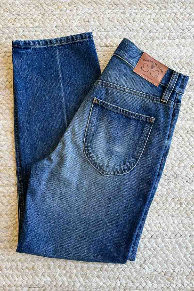 Emerson Fry Twin Doves – Vintage Stovepipe Ankle in Rebound Indigo