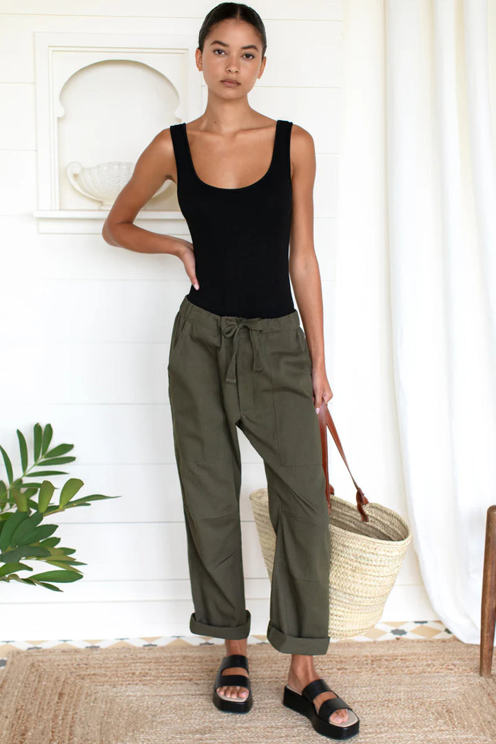 Emerson Fry – Family Cargo Pant in Moss