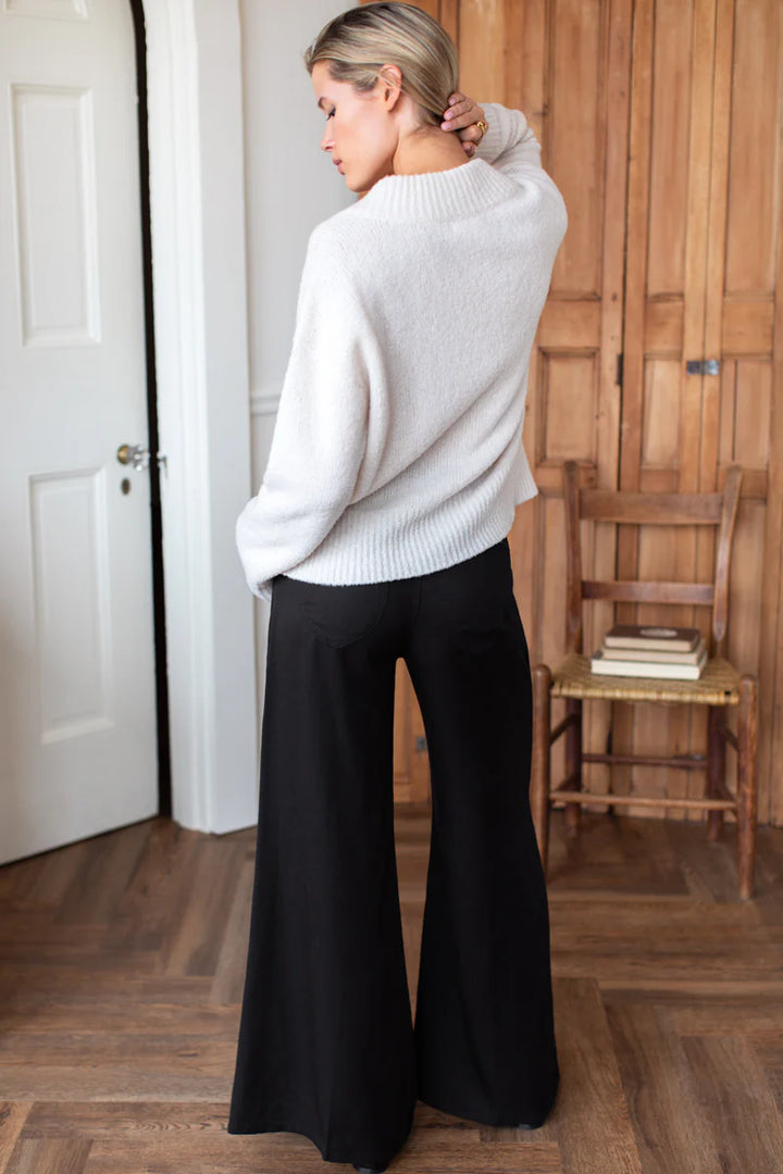 Emerson Fry – Tulip Trouser in Black Tencel
