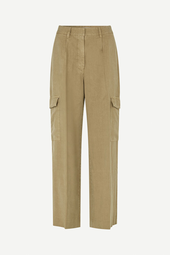 Samsoe Samsoe - Sahopsa Trousers in Lead Grey