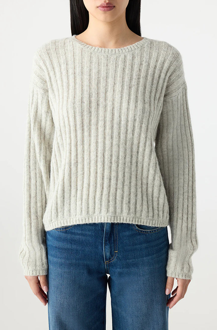 AMO Denim – Hallie Sweater in Bone Heather