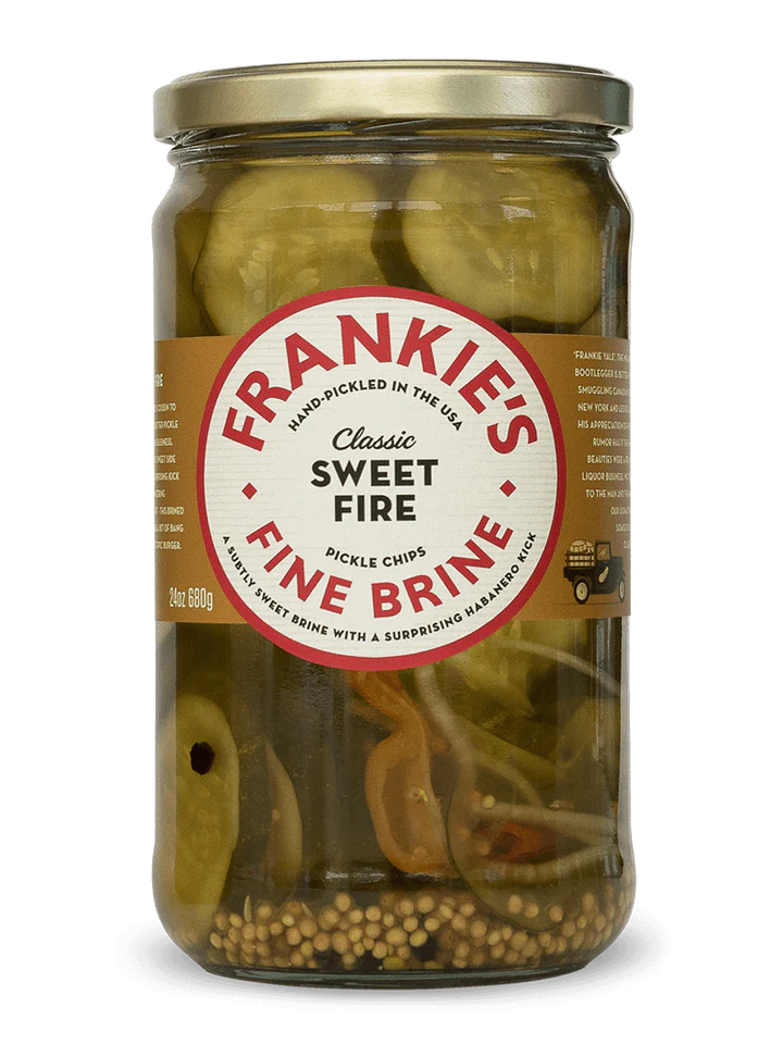 Frankie's Fine Brine – Sweet Fire Pickle Chips