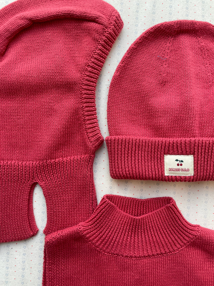 Konges Slojd - Avely Beanie in Cardinal