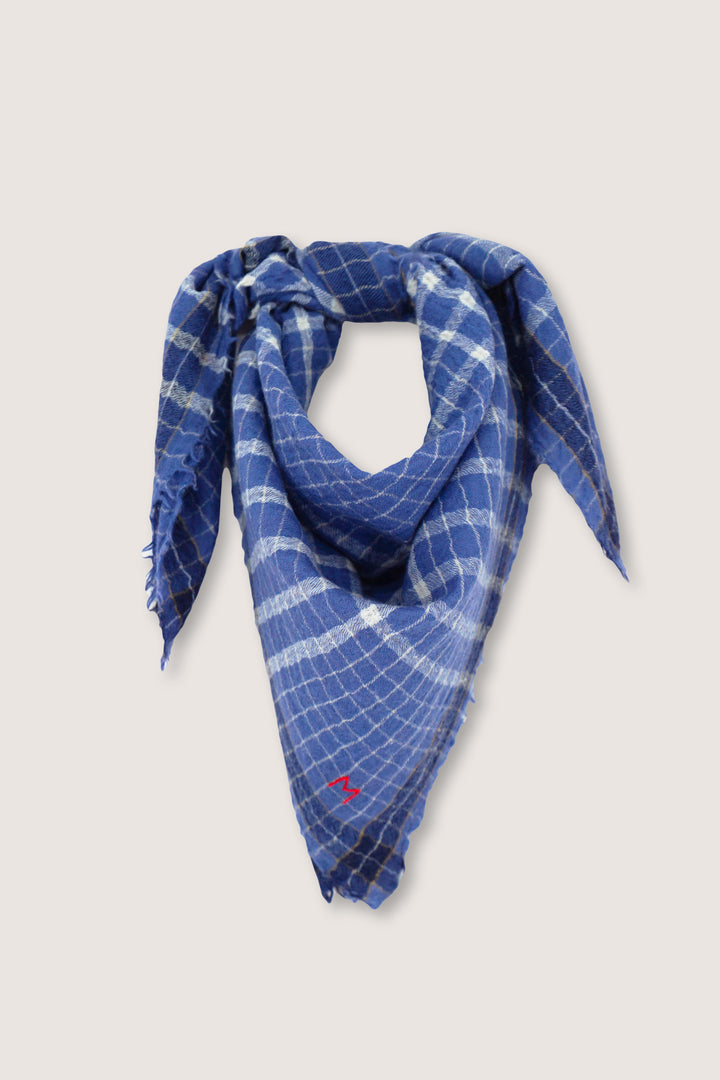 Moismont – Scarf No. 744  in Denim Blue