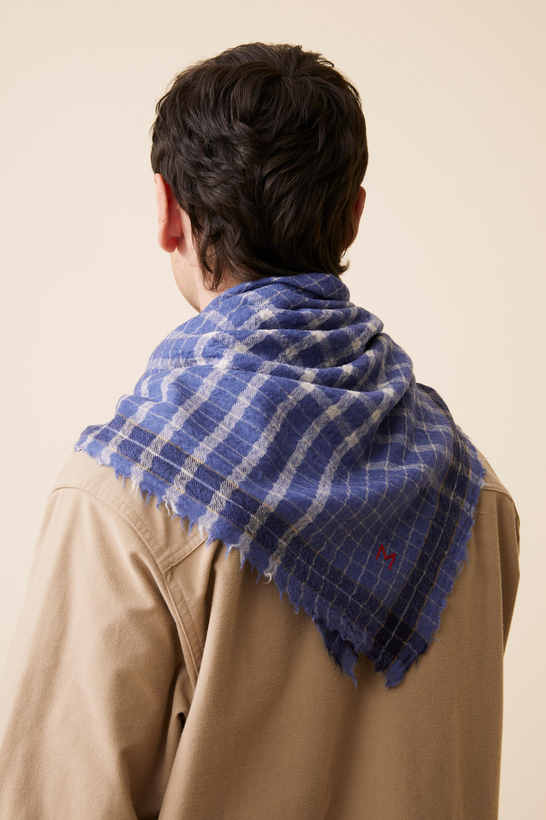 Moismont – Scarf No. 744  in Denim Blue