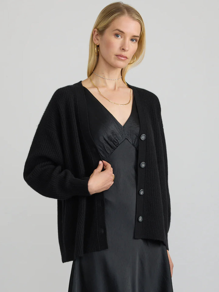 Margaret O'Leary – Fairfax Cardigan in Black