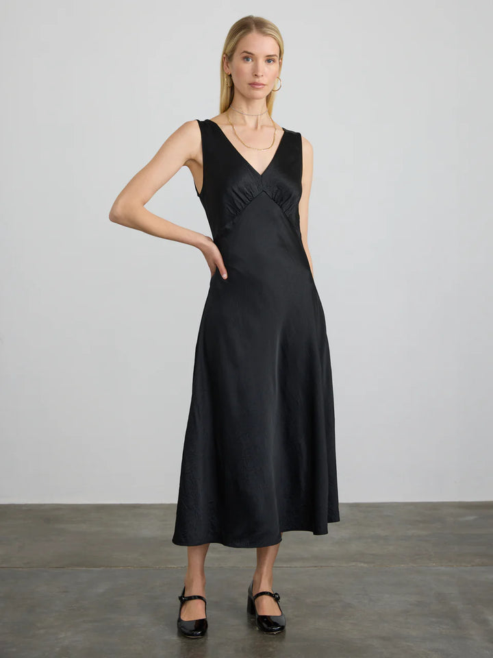 Margaret O'Leary – Darya Dress in Black