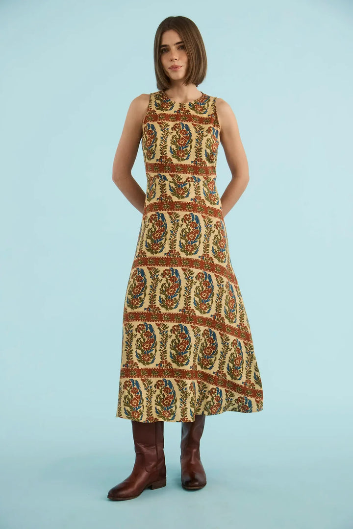 Hunter Bell - Faith Dress in Amber Glenn Cream