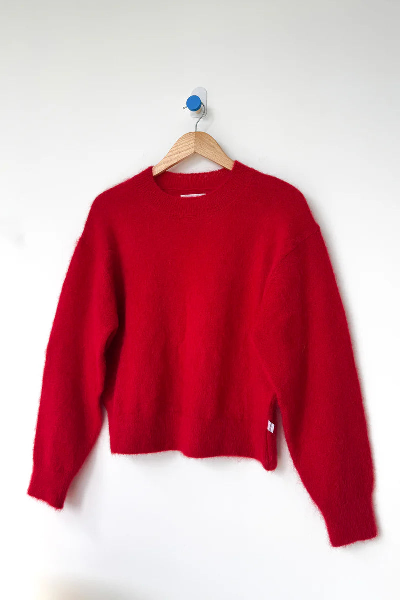 Le Bon Shoppe - Finn Mohair Sweater in Red