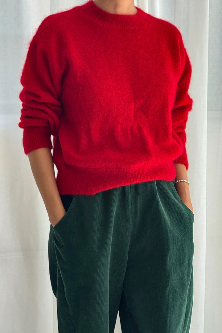 Le Bon Shoppe - Finn Mohair Sweater in Red