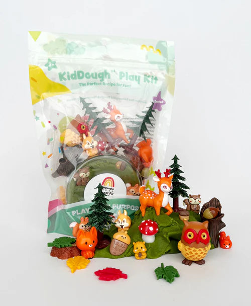 Earth Grown KidDoughs - Kid Dough Play Kit in Forest Friends