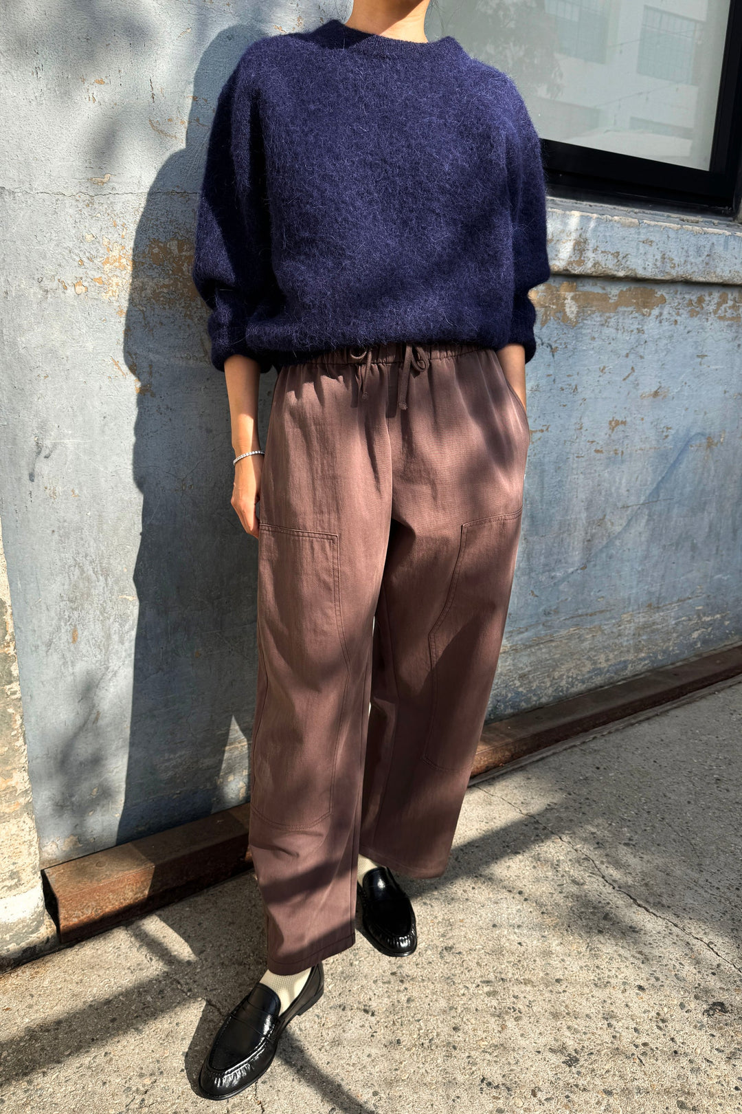 Le Bon Shoppe - Gardener Pants in Espresso