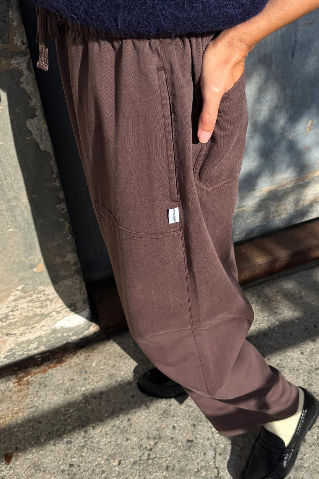 Le Bon Shoppe - Gardener Pants in Espresso