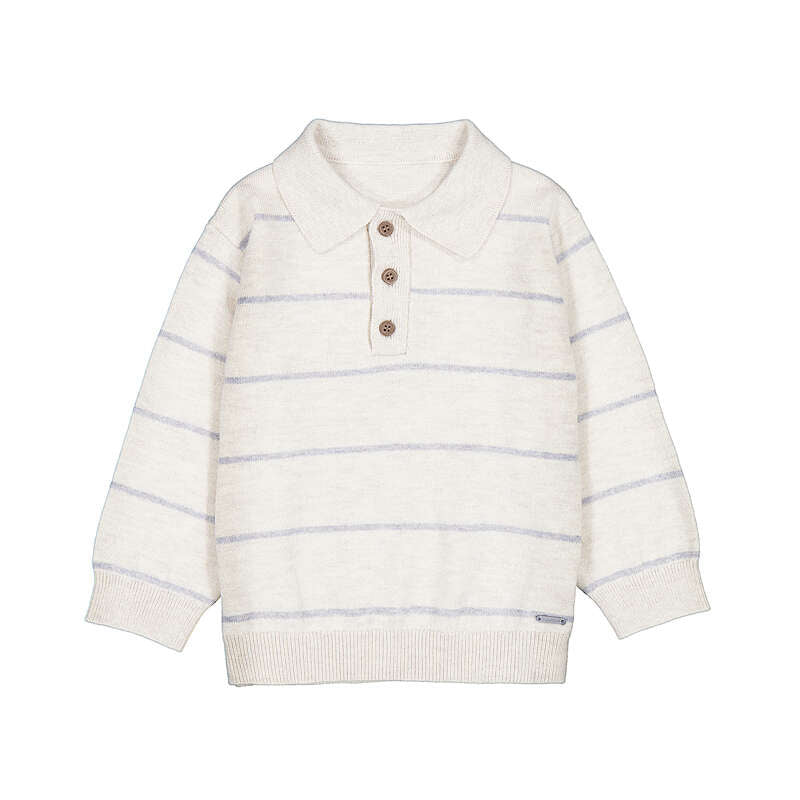 Mayoral – Long Sleeve Knit Polo