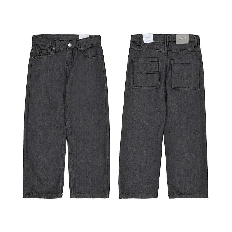 Mayoral – Wide Fit Denim Pants in Black