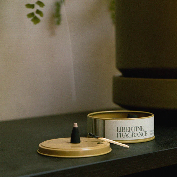 Libertine Fragrances – Hinoki & Moss Incense Cones