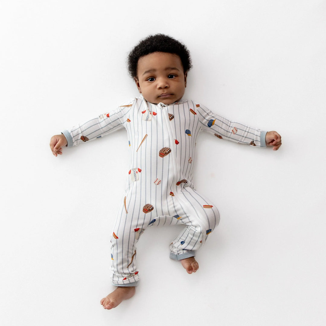 Kyte Baby - Zippered Romper in Home Run