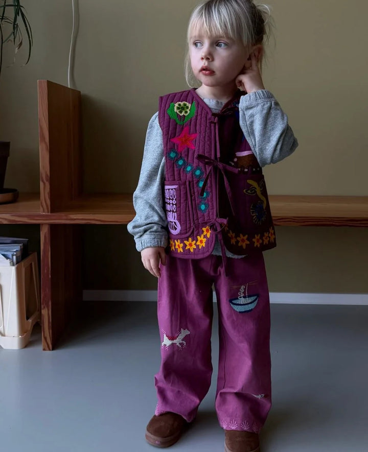 Sissel Mini - Honey Mini Vest in Fairytale