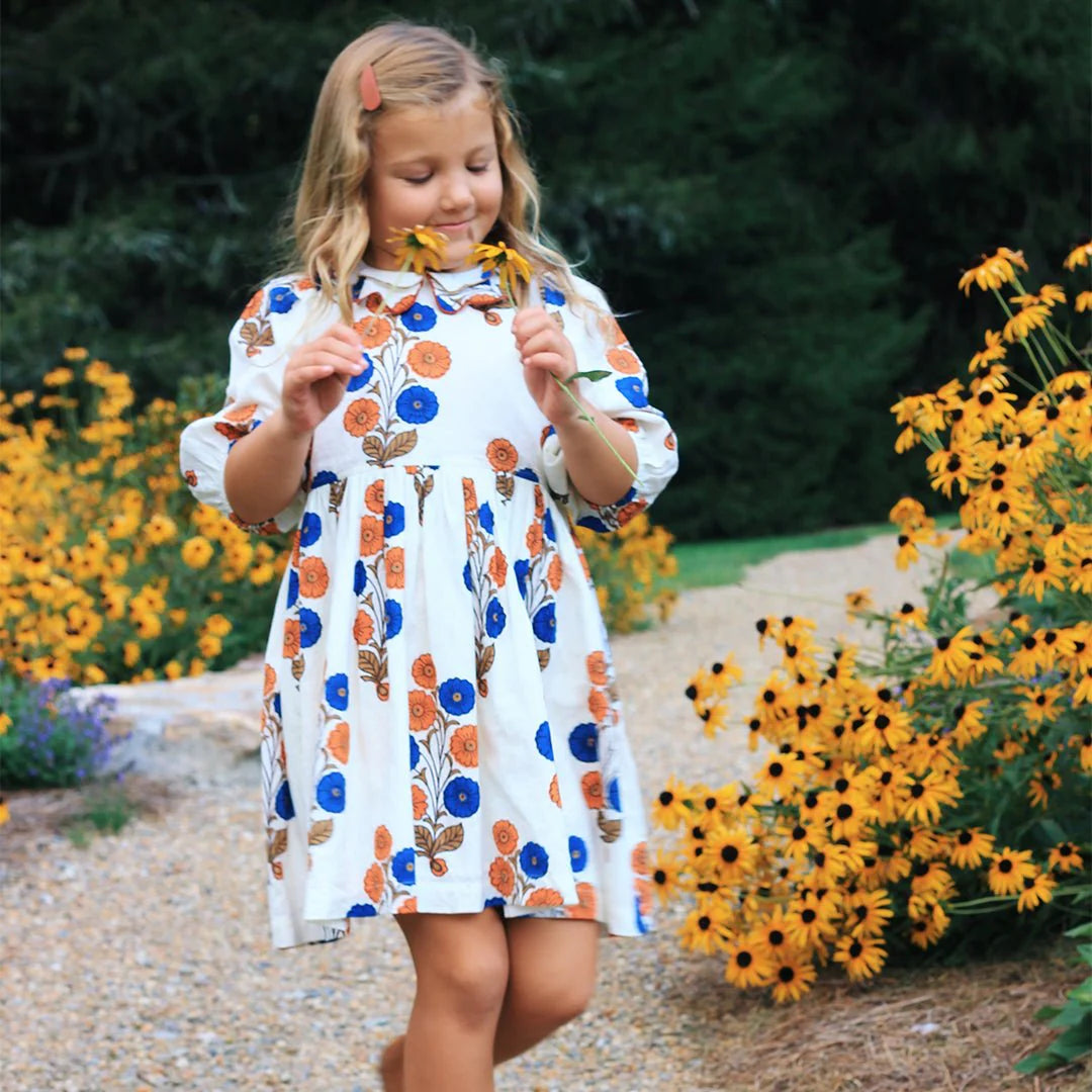 Pink Chicken – Girls Darcy Dress in Buttercup Floral