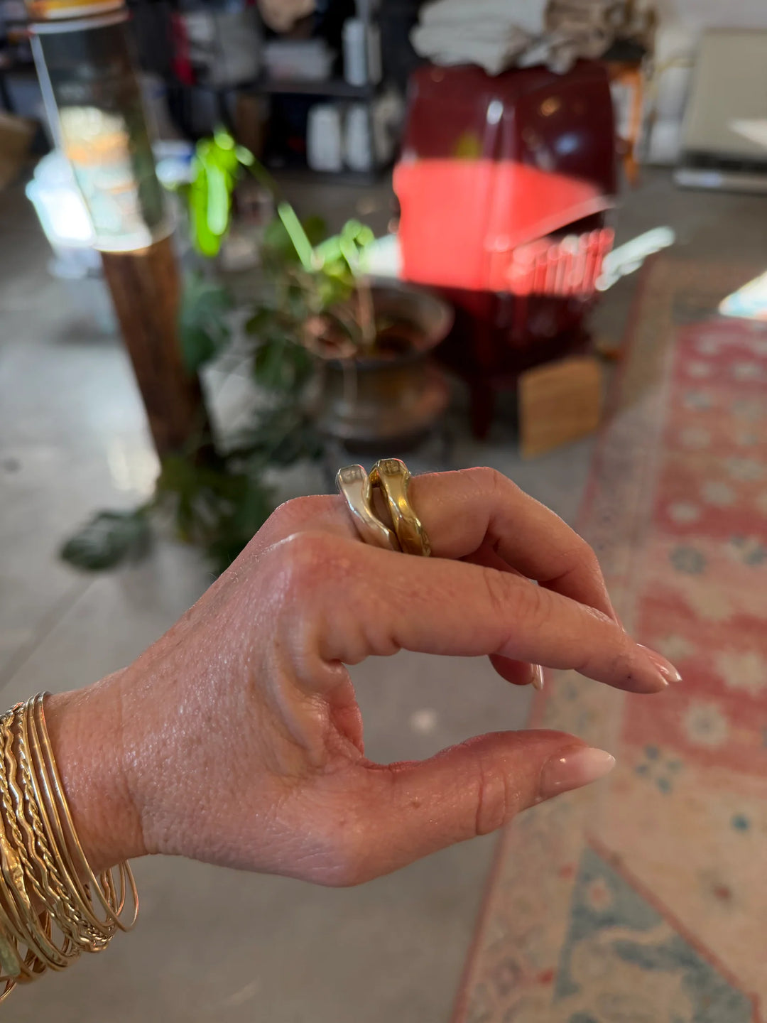 Annie Awe Design - Anchor Ring #4