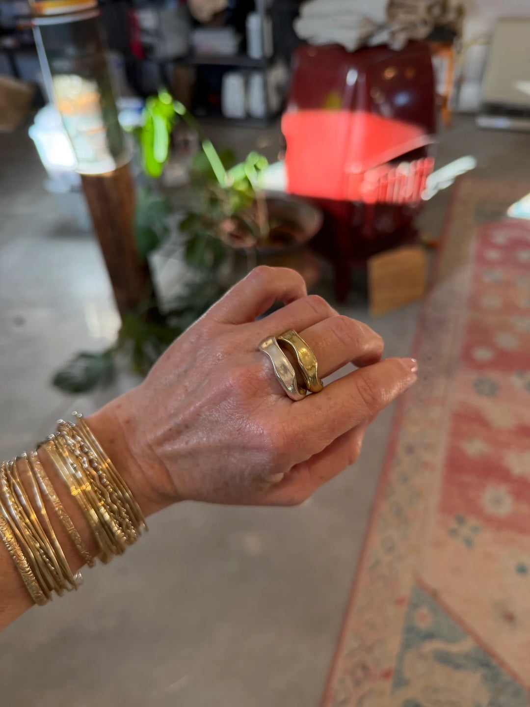 Annie Awe Design - Anchor Ring #4