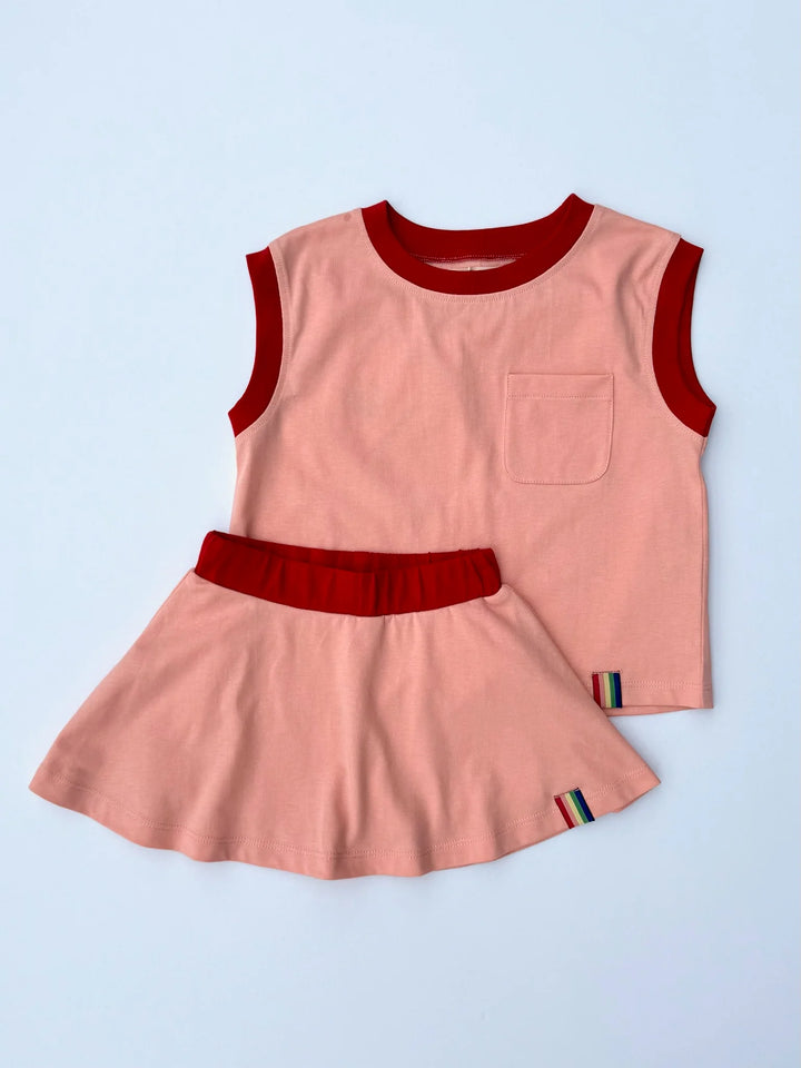 Winnie + Crew - Goldie Set in Peach