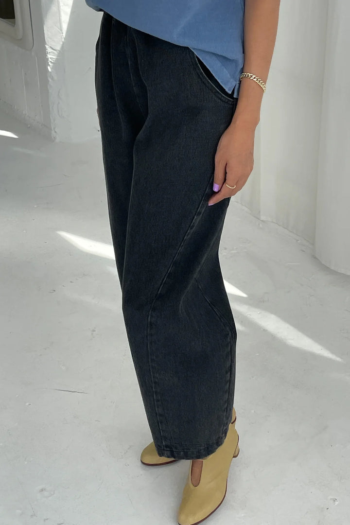 Le Bon Shoppe - Arc Pants in Black Denim