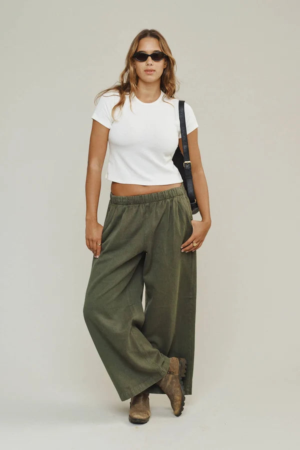 Jungmaven – Isola Tee in Washed White