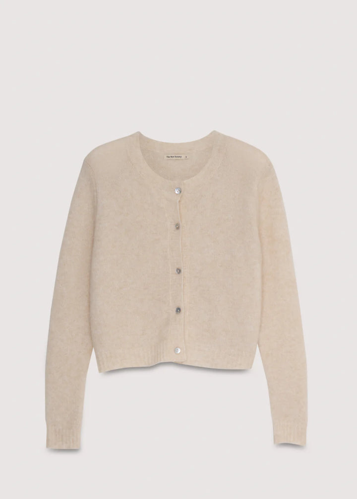 The New Society – Ivy Cardigan in Ivory