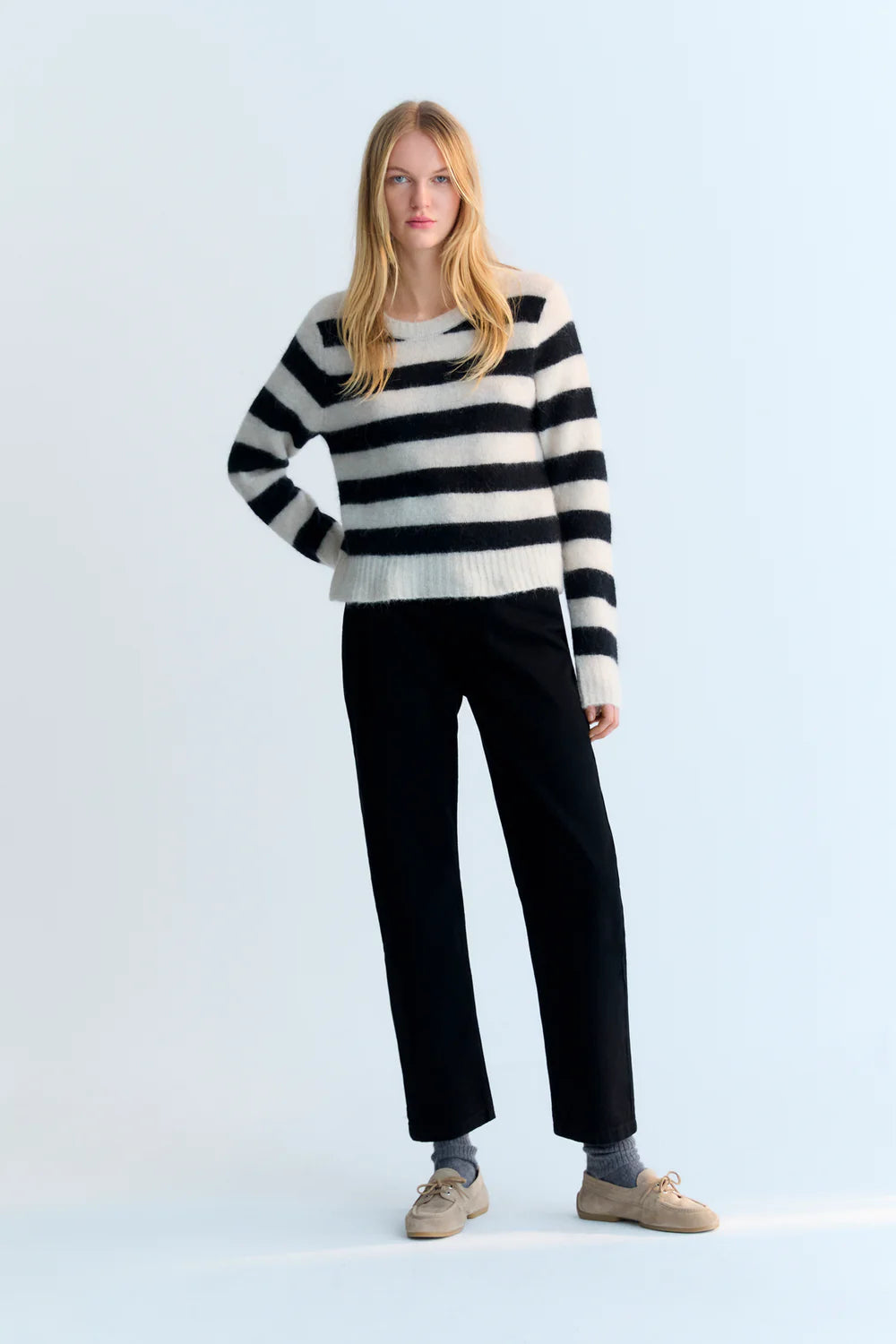 The New Society – Ivy Jumper in Stripes