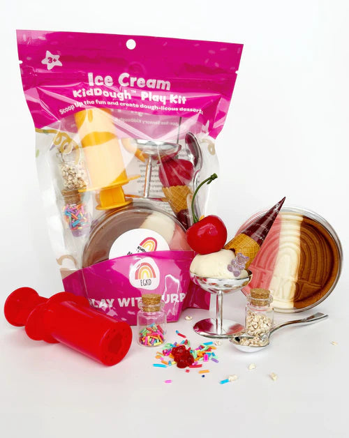 Earth Grown KidDoughs - Kid Dough Play Kit in Ice Cream