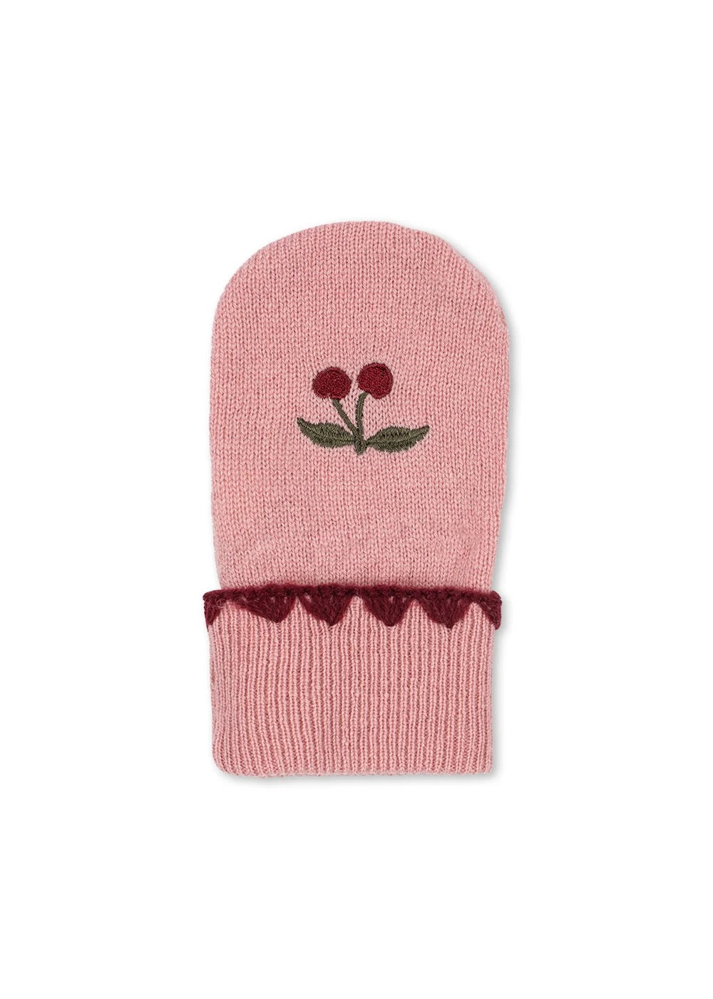 Konges Slojd - Colette Mittens in Pink Cherry