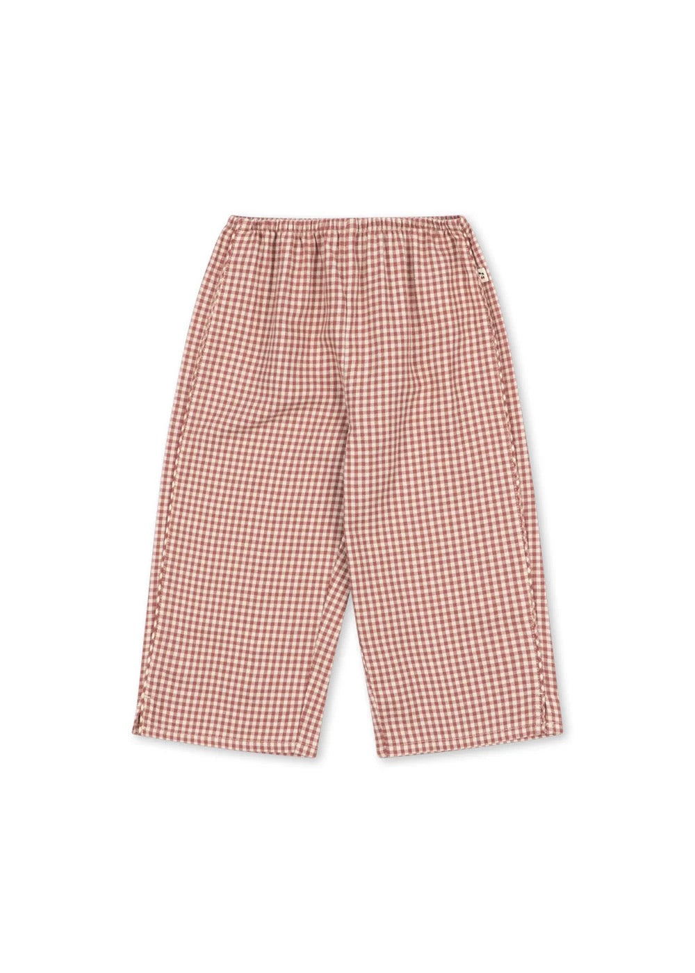Konges Slojd - Foret Slit Pants in Canyon Check
