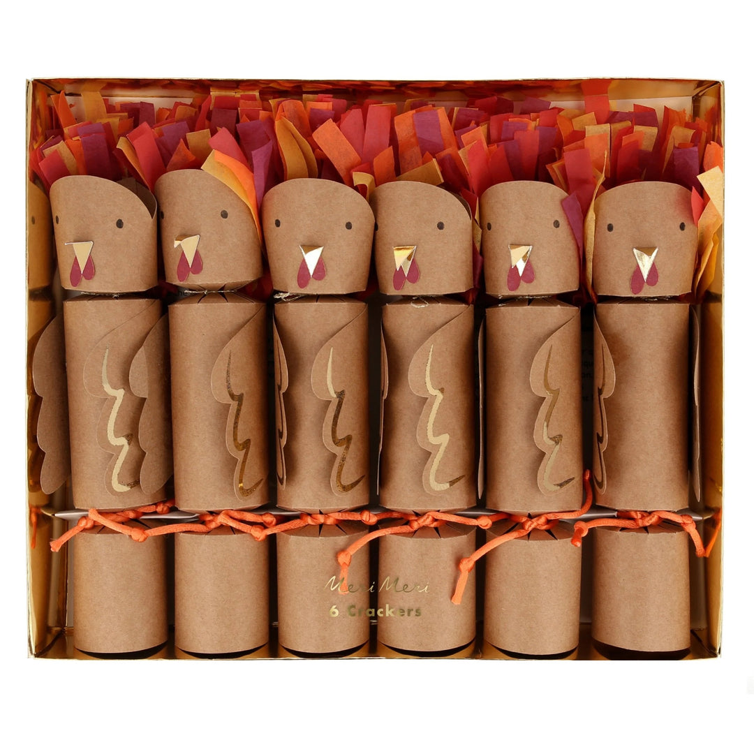 Meri Meri - Turkey Medium Party Crackers