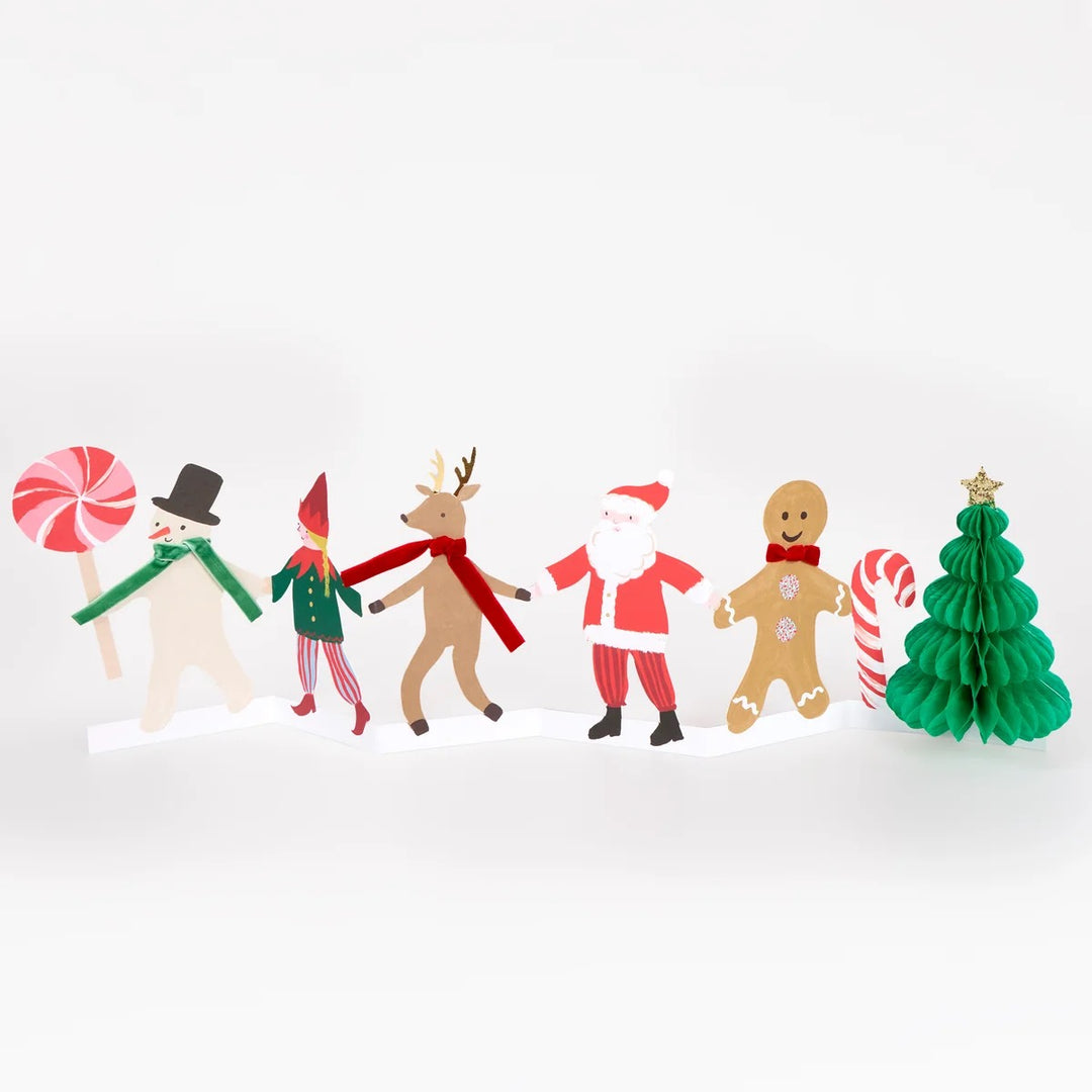 Meri Meri - Jolly Christmas Concertina Card