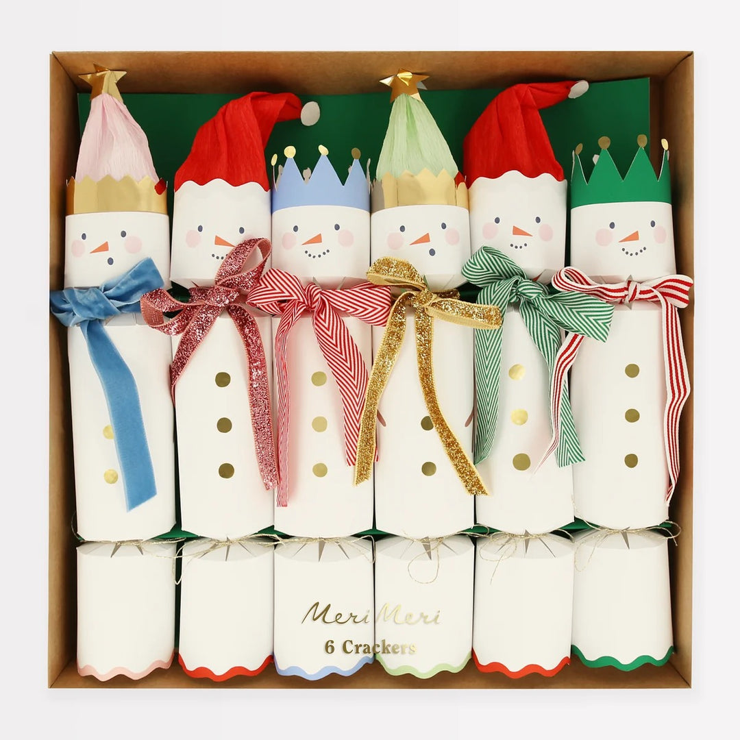 Meri Meri - Snowmen Party Crackers