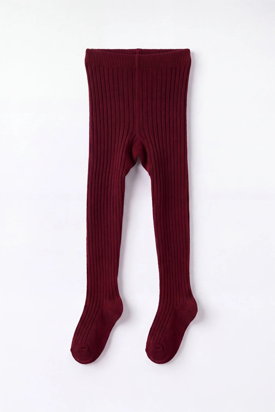 Jamie Kay – Ribbed Tights in Cherry