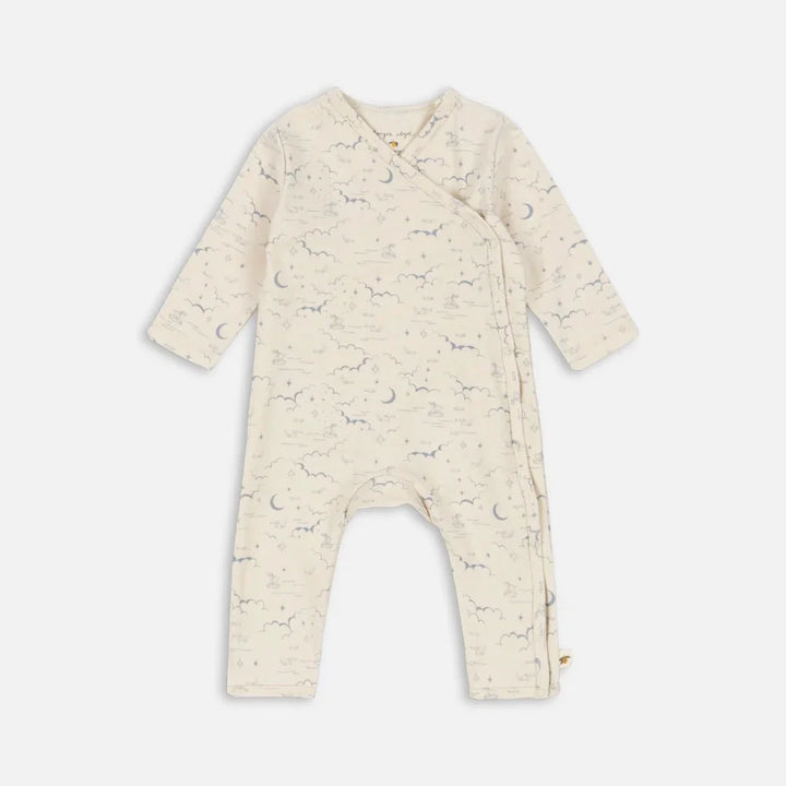 Konges Slojd - Basic Newborn Onesie in Cielo Marino