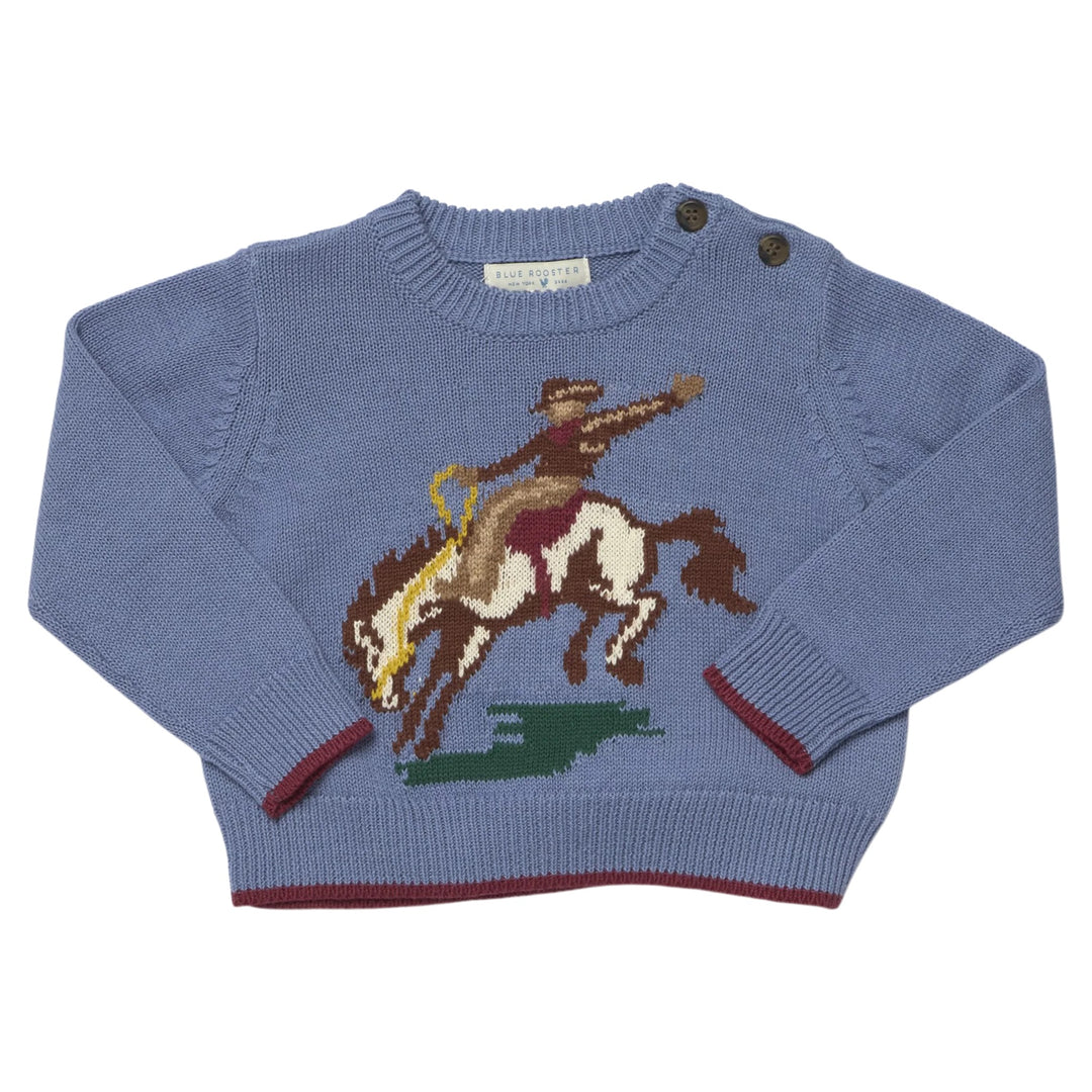 Pink Chicken – Baby Oliver Sweater in Bronco