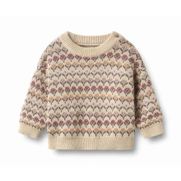 WHEAT – Harlow Pullover in Pink & Orange Floral