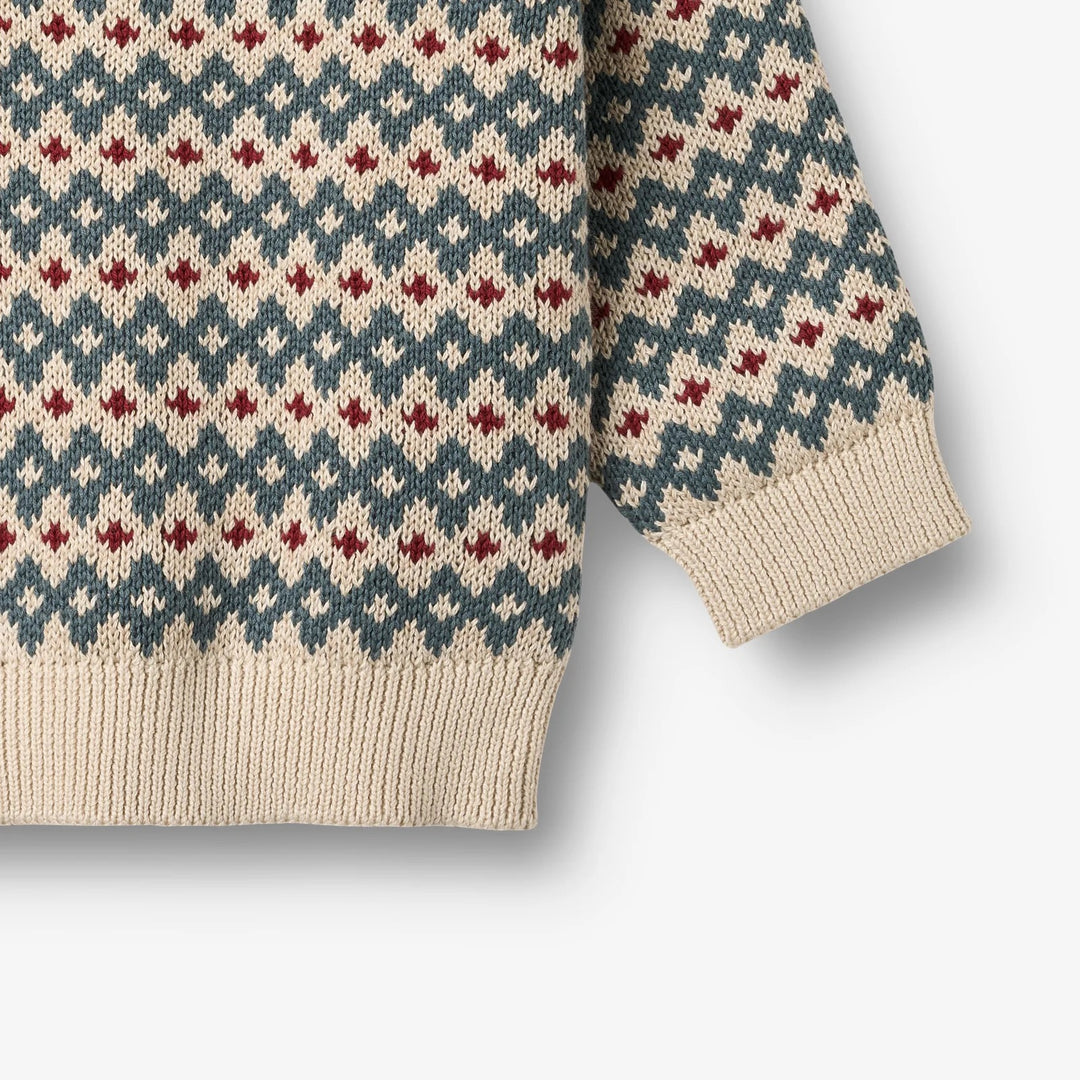 WHEAT – Harlow Pullover in Navy & Red