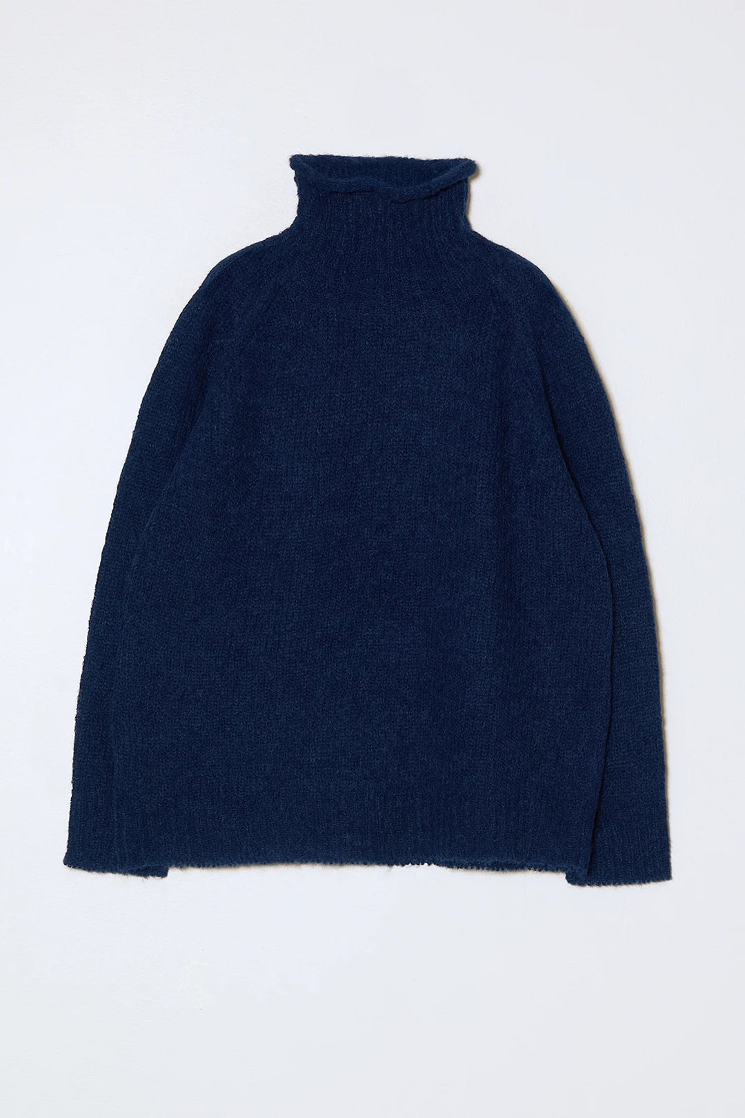 Atelier Delphine – Vasilisa Airy Turtleneck Alpaca Sweater in Navy