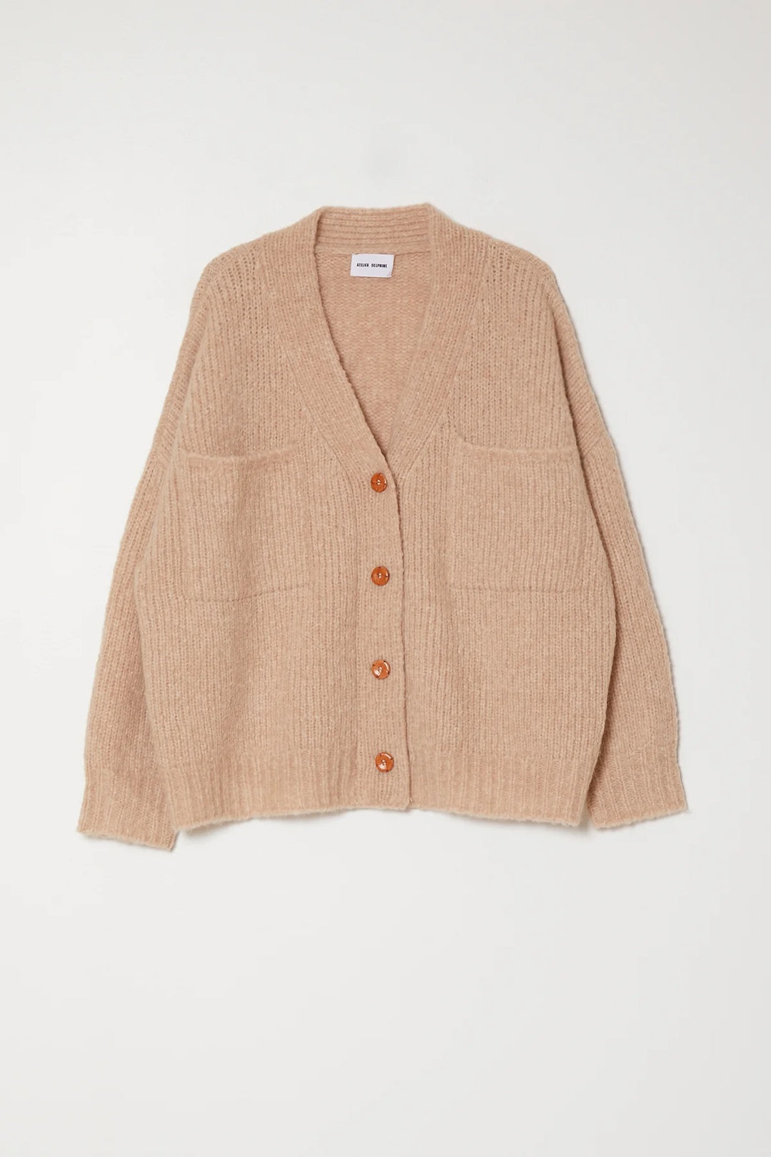 Atelier Delphine – Amelia Cardigan in Sand