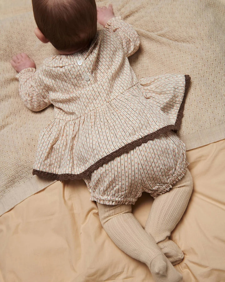 Copenhagen Colors- Twill Baby Blouse & Bloomer Set
